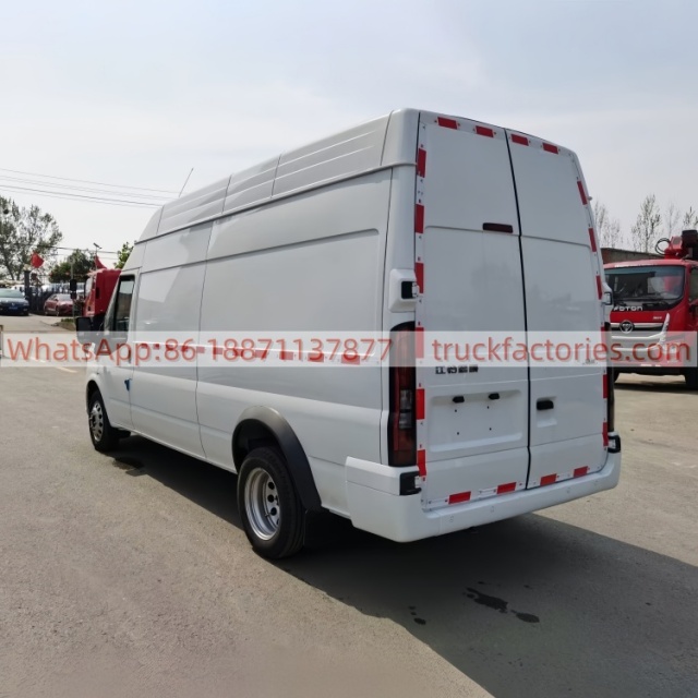 JMC bread cold chain truck, refrigerated truck, frozen food truck, mobile refrigerator truck