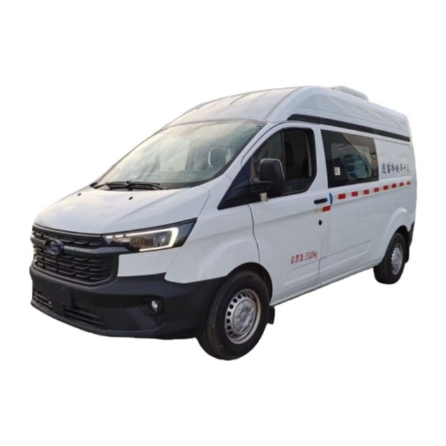 JMC Ford Van Vaccine Cold Chain Refrigerated Truck Frozen Transport Vehicle Cold Chain Distribution Insulated Transport Vehicle