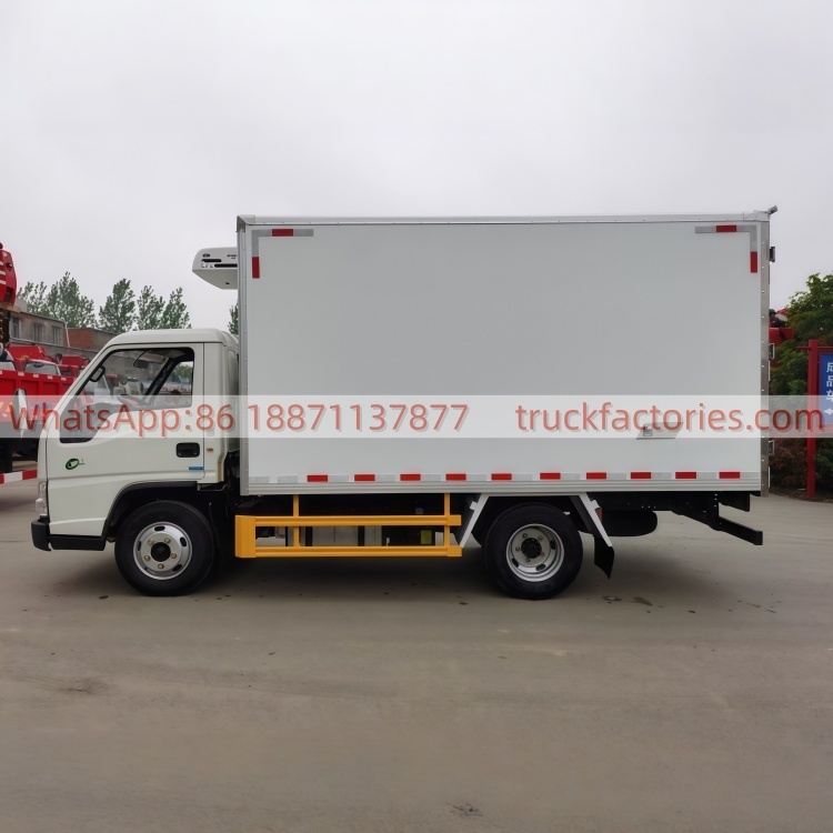 JMC Box Refrigerated Truck, Cold Chain Truck, Frozen Goods Truck, Mobile Refrigerator Truck