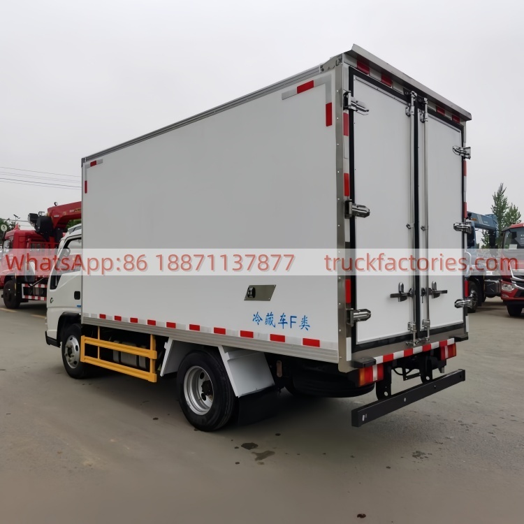 JMC Box Refrigerated Truck, Cold Chain Truck, Frozen Goods Truck, Mobile Refrigerator Truck