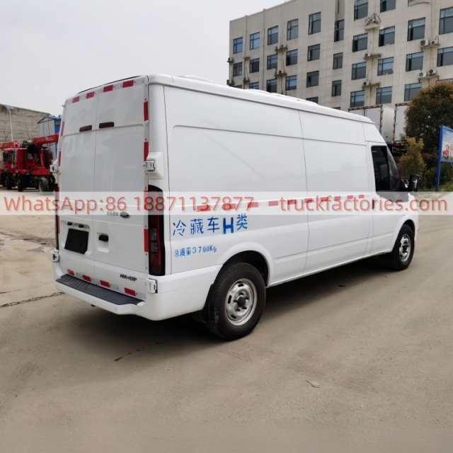 JMC vaccine cold chain refrigerated trucks, frozen goods trucks, mobile refrigerator trucks