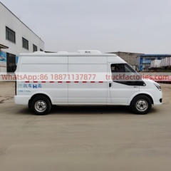 JMC vaccine cold chain refrigerated trucks, frozen goods trucks, mobile refrigerator trucks