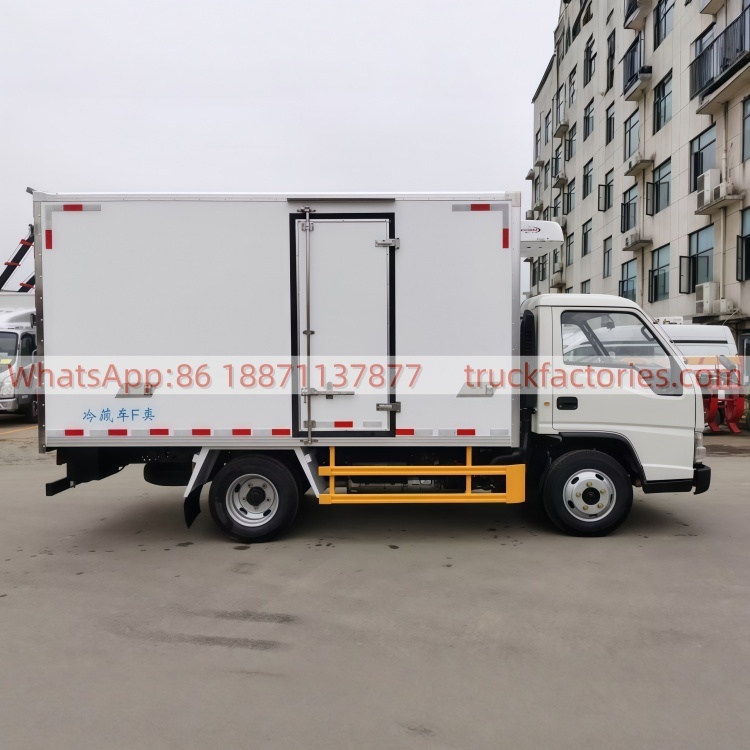 JMC Box Refrigerated Truck, Cold Chain Truck, Frozen Goods Truck, Mobile Refrigerator Truck