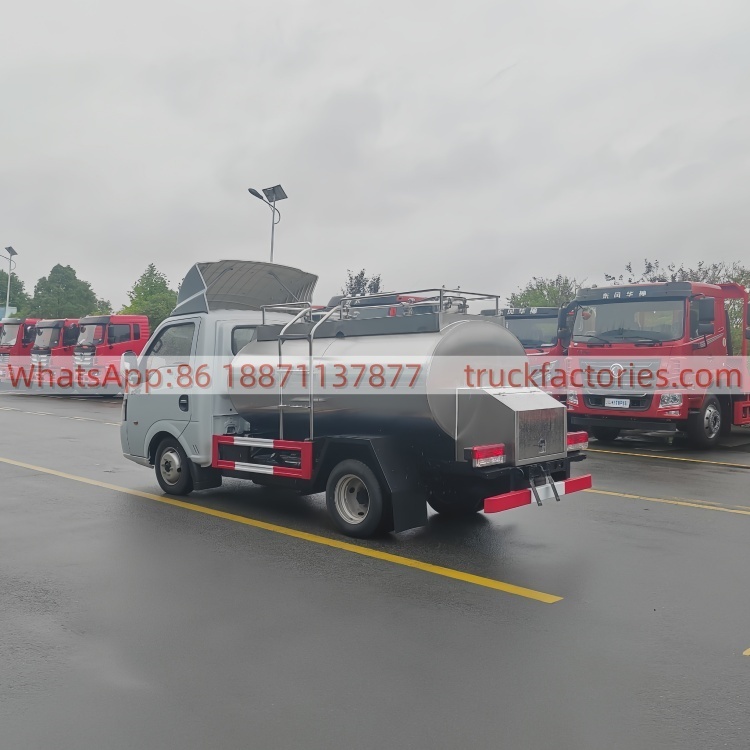 东风1500L奶罐运输卡车