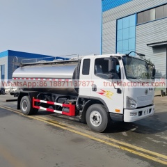 解放7000L奶罐运输卡车