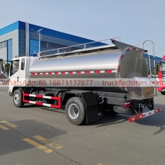 解放7000L奶罐运输卡车