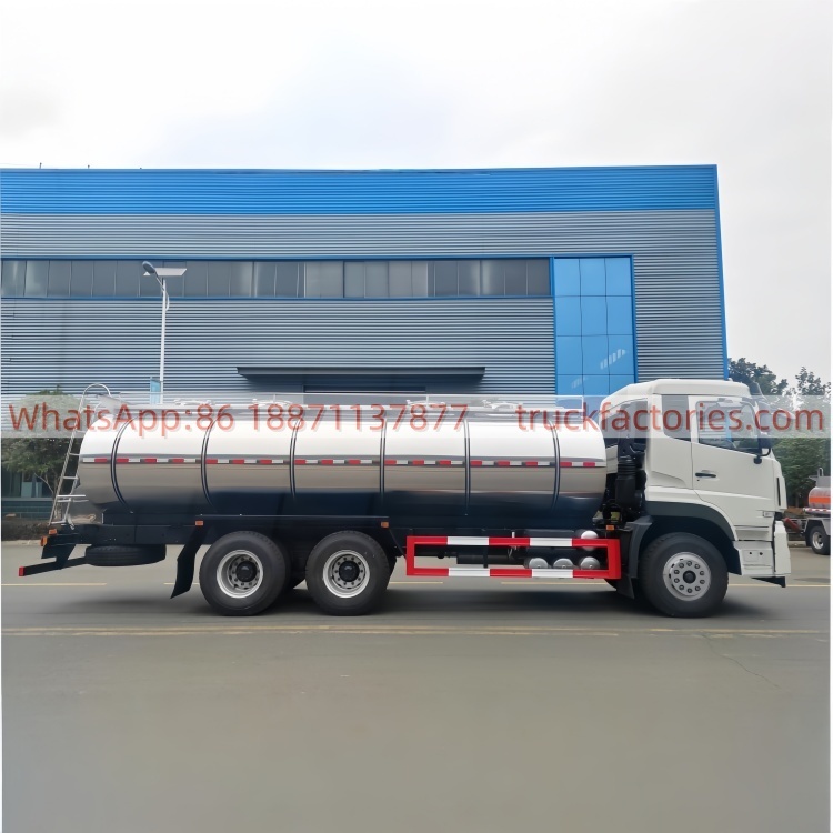 东风天龙16000L奶罐运输卡车