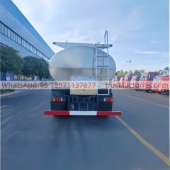 Large Isuzu Fresh Milk Transfer Vehicle, 15000L Sealed Pollution-Proof Milk Tank Transport Truck