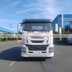Large Isuzu Fresh Milk Transfer Vehicle, 15000L Sealed Pollution-Proof Milk Tank Transport Truck
