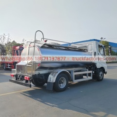 比亚迪4000L奶罐运输卡车