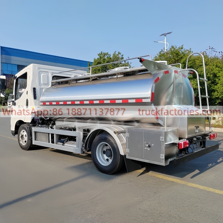 比亚迪4000L奶罐运输卡车