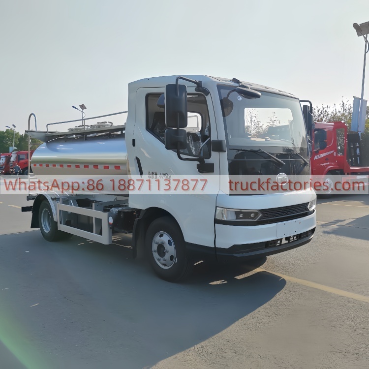 比亚迪4000L奶罐运输卡车
