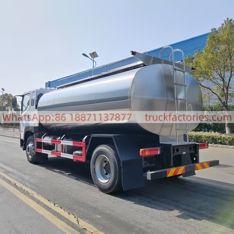 解放12000奶罐运输卡车