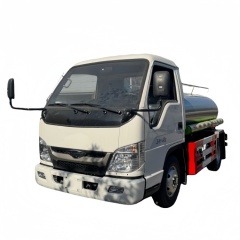 Foton 2000L Milk Tank Transport Truck, Food-grade Stainless Steel Fresh Milk Transport Vehicle
