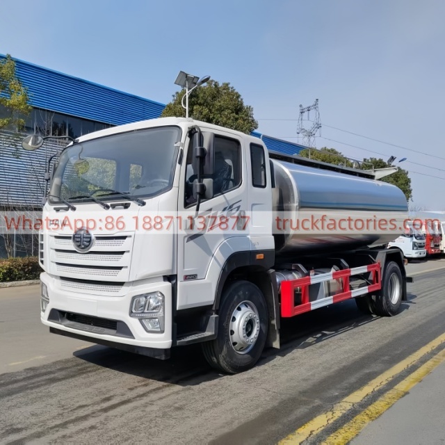 解放12000奶罐运输卡车