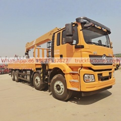 3.陕汽三一系列8×4随车起重卡车