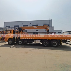 3.陕汽三一系列8×4随车起重卡车