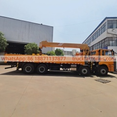 3.陕汽三一系列8×4随车起重卡车