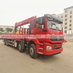 3.陕汽三一系列8×4随车起重卡车