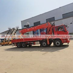 3.陕汽三一系列8×4随车起重卡车