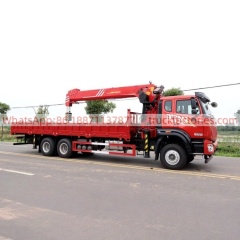 6.重汽三一14吨5节臂后八轮随车起重卡车