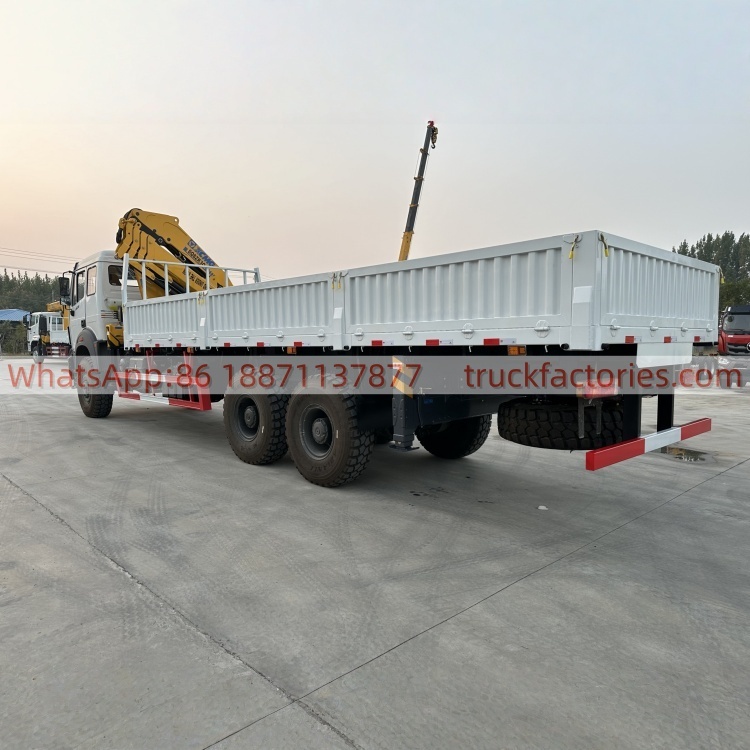 BEIBEN Crane Truck, Lorry-mounted Crane, Folding Boom Crane, Flatbed Lorry-mounted Crane Truck-mounted Crane