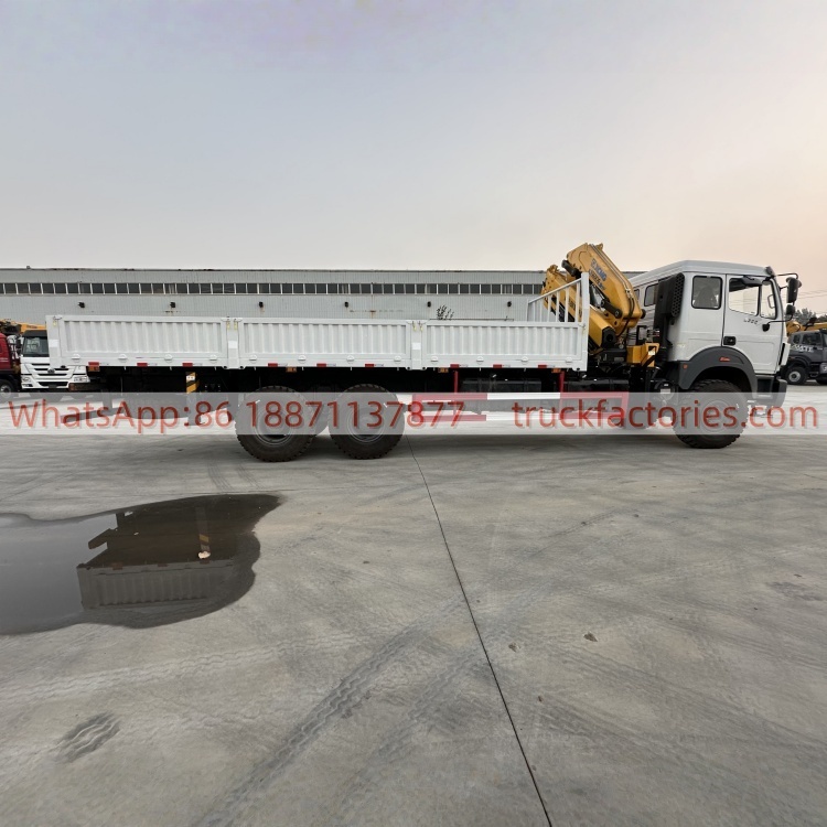 BEIBEN Crane Truck, Lorry-mounted Crane, Folding Boom Crane, Flatbed Lorry-mounted Crane Truck-mounted Crane