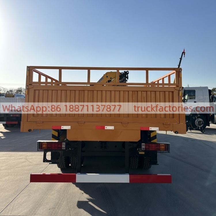 SXMG Crane Truck, Lorry-mounted Crane, Folding Boom Crane, Flatbed Lorry-mounted Crane Engineering Truck-mounted Crane