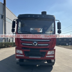 8×4直臂吊马槽货箱\徐工随车起重卡车