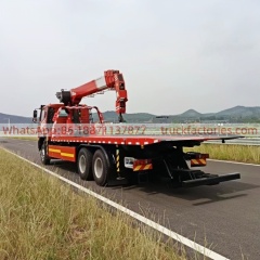 8.重汽豪沃后八轮清障随车起重卡车