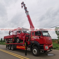 8.重汽豪沃后八轮清障随车起重卡车