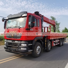 19.重汽豪沃前四后八三一14吨5节臂Pro随车起重卡车