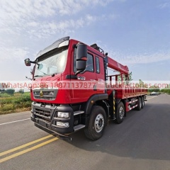 19.重汽豪沃前四后八三一14吨5节臂Pro随车起重卡车