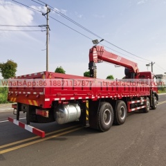 19.重汽豪沃前四后八三一14吨5节臂Pro随车起重卡车