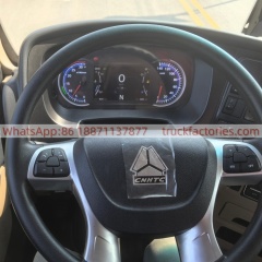 15重汽豪沃前四后八16吨5节臂随车起重卡车