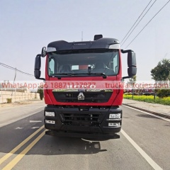 16.重汽前四后八14吨5节臂随车起重卡车