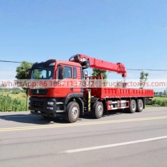 22.重汽豪沃前四后八长兴16吨5节臂随车起重卡车