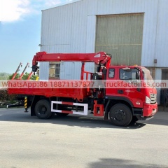 27.福田瑞沃长兴6.3吨四节臂随车起重卡车