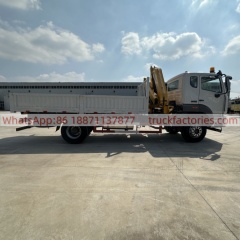 1、白黄+105折+N系列300马力随车起重卡车