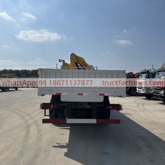 1、白黄+105折+N系列300马力随车起重卡车