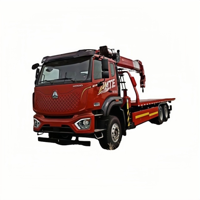 8.重汽豪沃后八轮清障随车起重卡车