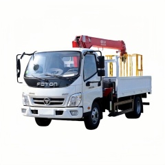 25.福田奥铃长兴4吨 4节臂随车起重卡车