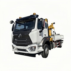 1、白黄+105折+N系列300马力随车起重卡车