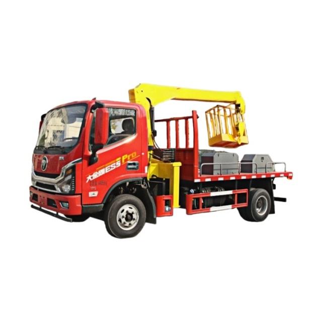 福田全柴158马力检测卡车