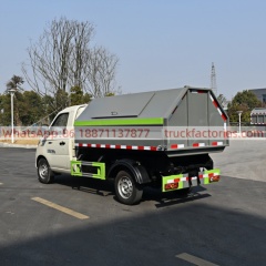 福田厢式垃圾卡车7