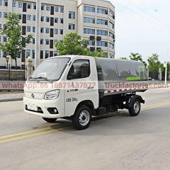 Foton 102-horsepower Pure Electric Dump Garbage Truck New Energy Sanitation Garbage Collection Vehicle
