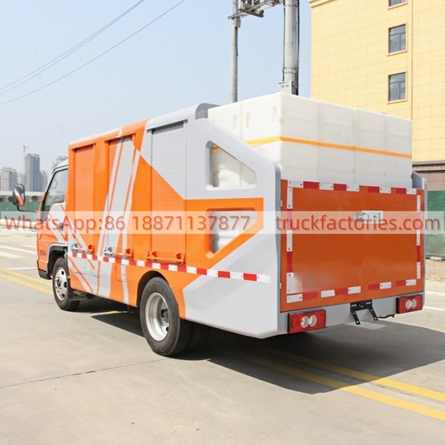 福田全柴150马力检测卡车