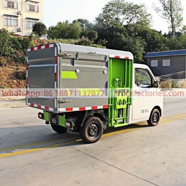 35马力纯电动自装卸式垃圾卡车