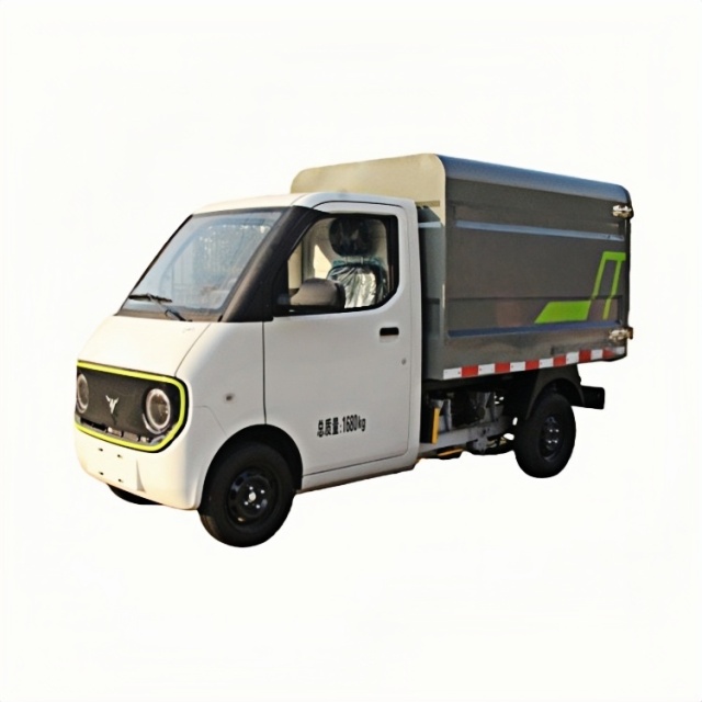 35马力纯电动自装卸式垃圾卡车