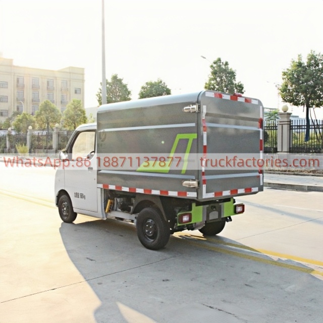 35马力纯电动自装卸式垃圾卡车
